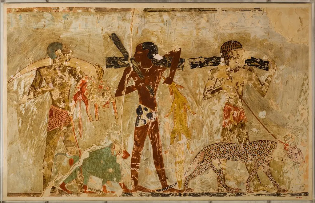 Facsimile painting from the tomb of Rekhmire, by Nina M. Davies