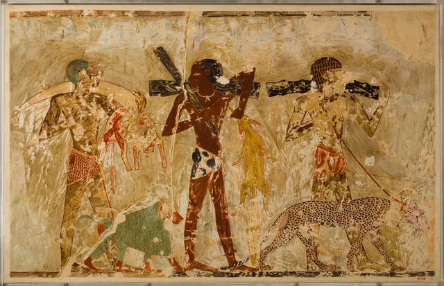 Facsimile painting from the tomb of Rekhmire