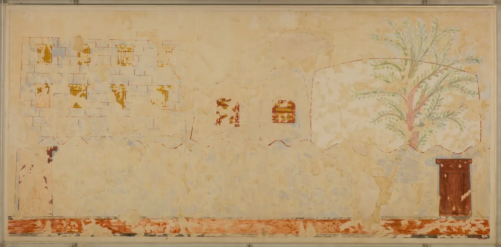 House with Storerooms, Tomb of Ineni, by Nina M. Davies, unspecified, 1550
