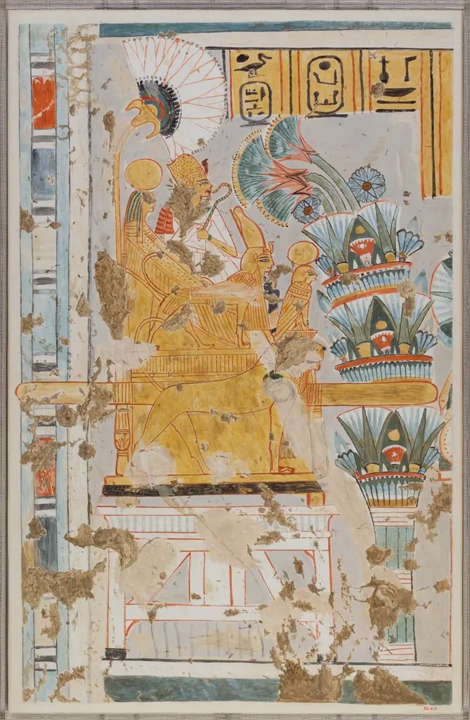 Statue of Deified Amenhotep I, by Nina M. Davies