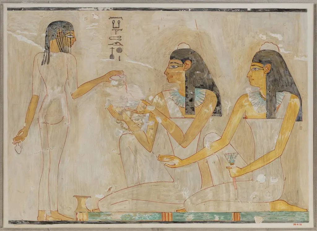 Women at a Banquet, by Nina M. Davies