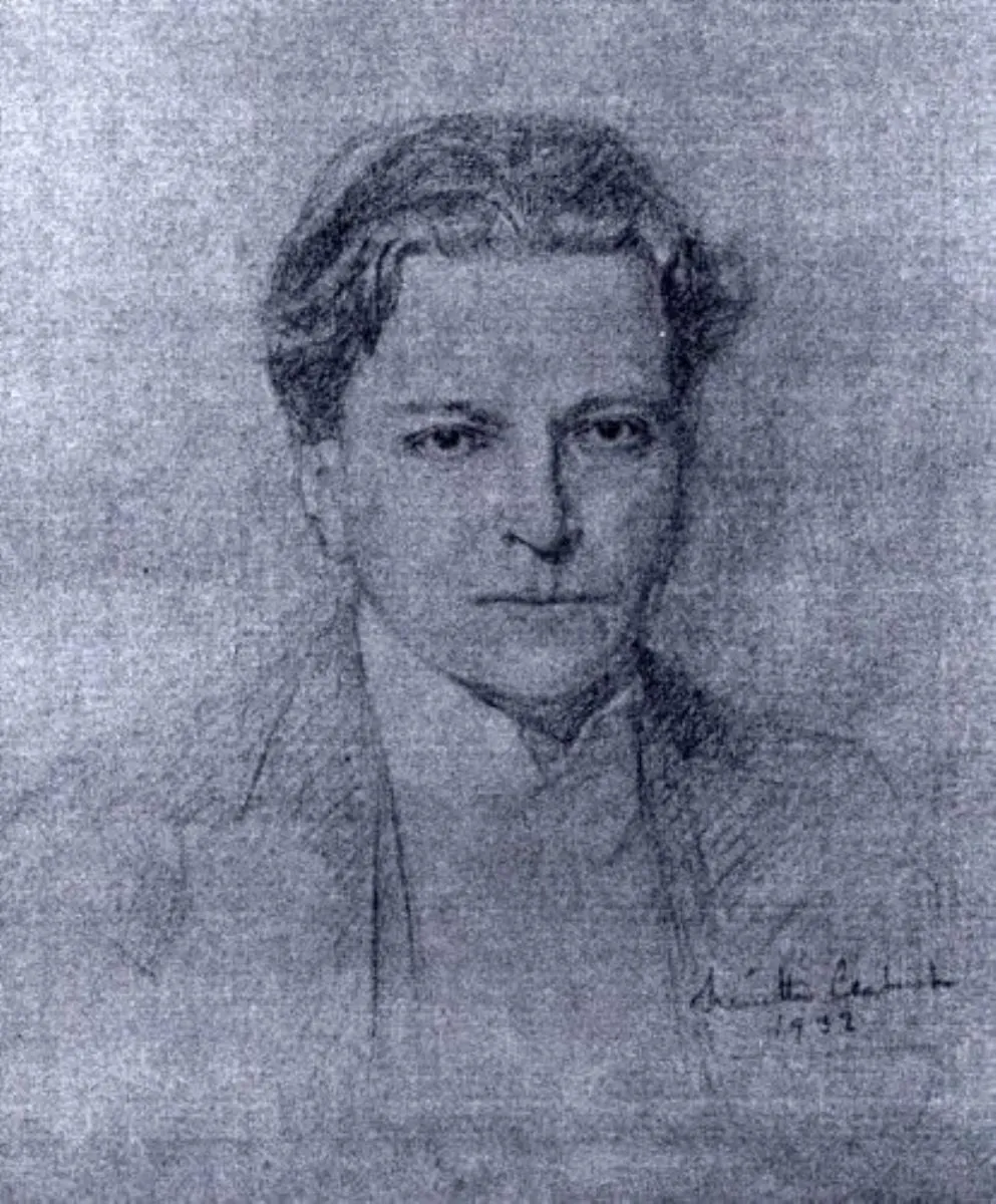 George Enescu, by Ninette Carteret, unspecified, 1932