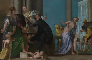 Nobleman between Active and Contemplative life