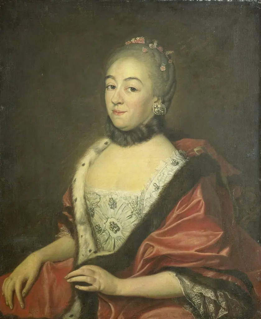 Sandrina van den Broecke, Wife of George Lodewijk Matthes, by Noël Challe