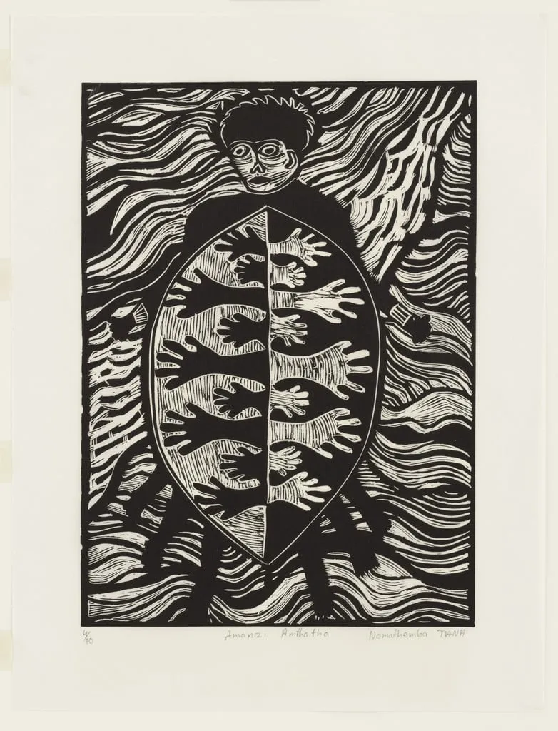Untitled, by Nomathemba Tana, 2001