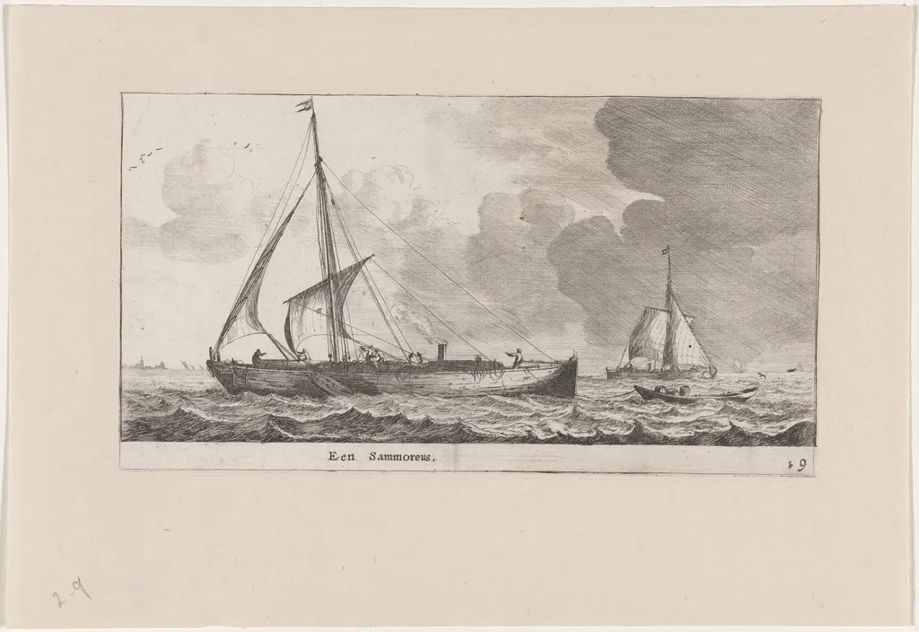 A Samoureus, by Nooms, called Zeeman, Reinier, ink, 1653