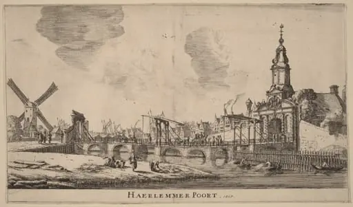 Haarlem Gate (Haerlemmer Poort), by Nooms, called Zeeman, Reinier