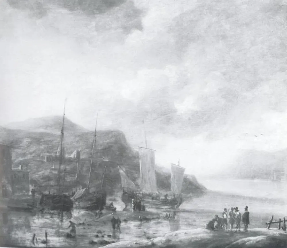 Harbour Scene, by Nooms, called Zeeman, Reinier, oil, 1651