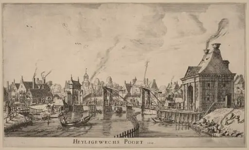 Heyligeweg Gate (Heyligewechs Poort), by Nooms, called Zeeman, Reinier