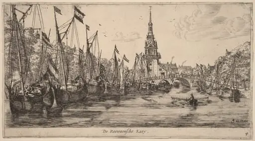 Roowaensche Quay (De Roowaensche Kaey), by Nooms, called Zeeman, Reinier