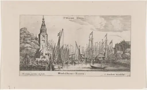 The Montalbans Tower in Amsterdam, by Nooms, called Zeeman, Reinier