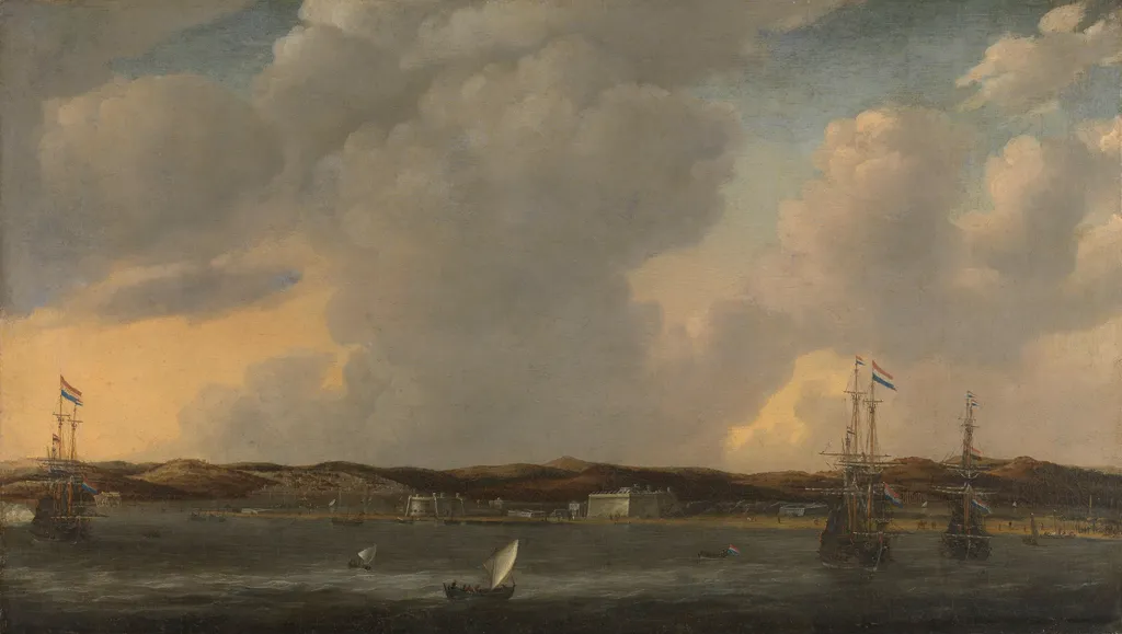 View of Tunis, by Nooms, called Zeeman, Reinier, oil, 1662