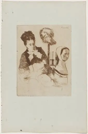 La modiste, by Norbert Goeneutte