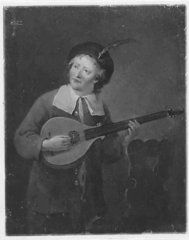 Lautenspieler, by Norbert Grund
