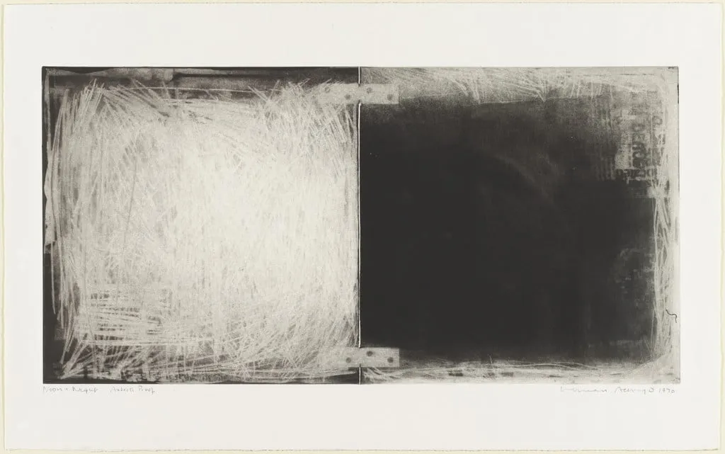 Untitled, by Norman Ackroyd, ink, 1970