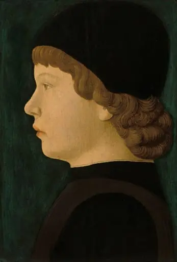 Profile Portrait of a Boy, by North Italian 15th Century
