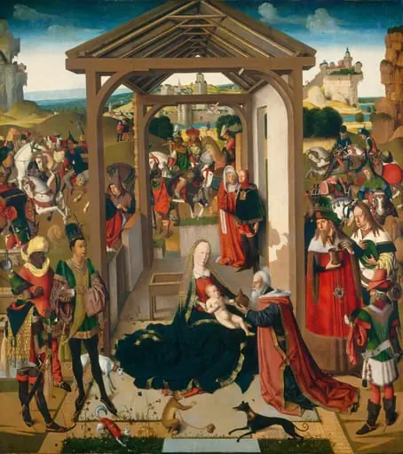 The Adoration of the Magi, by North Netherlandish 15th Century