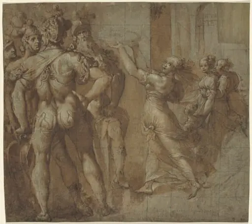 Salome with the Head of St. John the Baptist, by Northern Italian 16th Century