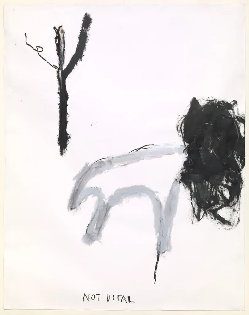 Untitled, by Not Vital, oil, 1984
