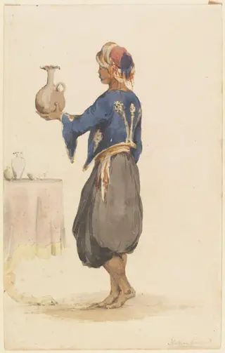 Nubian servant
