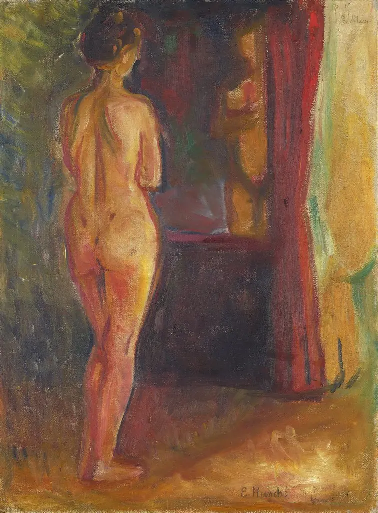 Nude in Front of the Mirror