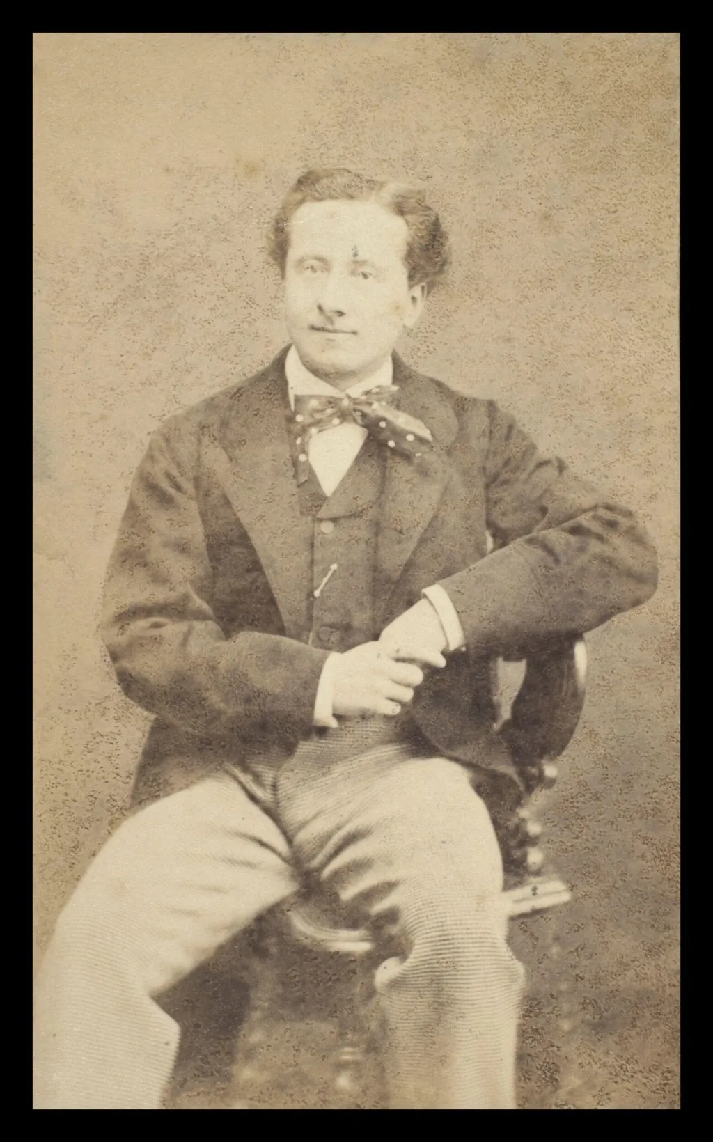 Guy Little Theatrical Photograph, by Numa Blanc, photographic, 1850