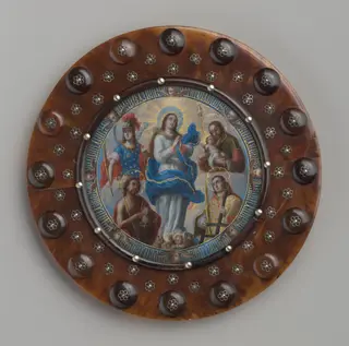 Nun’s Badge with the Virgin of the Immaculate Conception