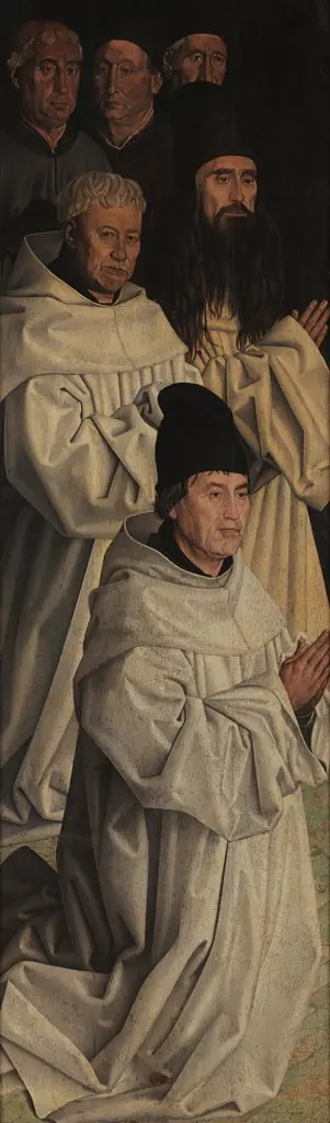Saint Vincent Panels, first panel, by Nuno Gonçalves