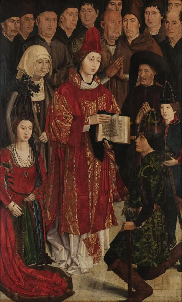 Saint Vincent Panels, third panel, by Nuno Gonçalves