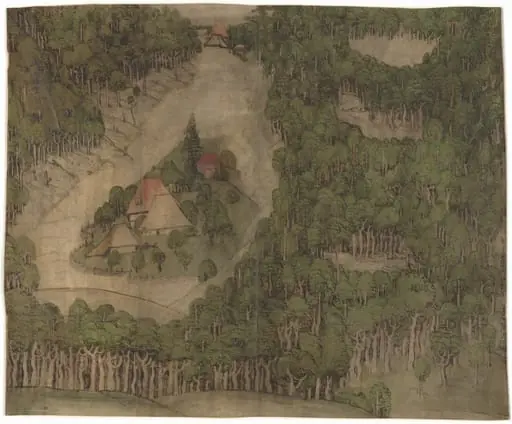 A Farmstead in a Wood, by Nuremberg 15th Century
