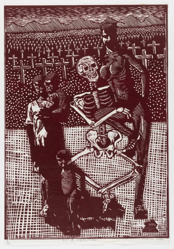 Untitled, by Nyaniso Christopher Lindi, 2000