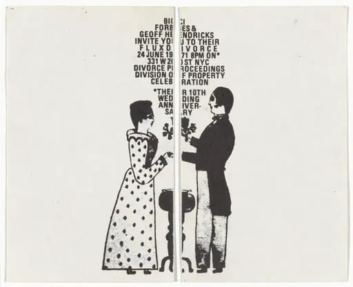Untitled, by Nye Ffarrabas Geoffrey Hendricks