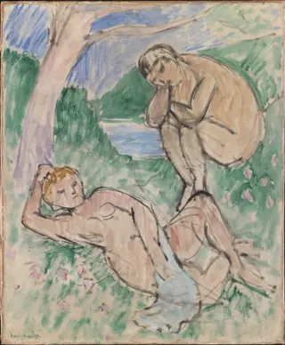 Nymph and Faun