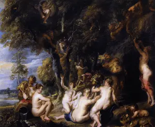 Nymphs and Satyrs, by Peter Paul Rubens