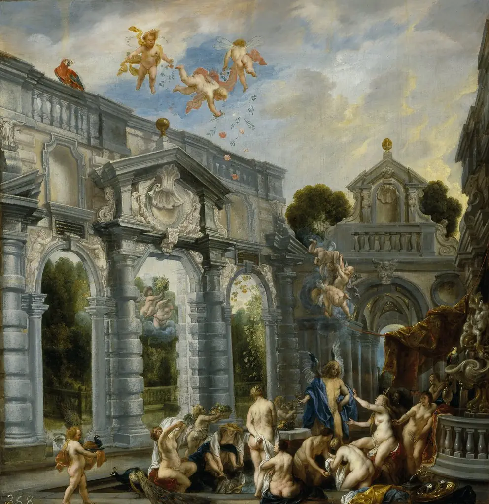Nymphs at the Fountain of Love