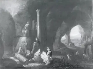 Nymphs in a Cave with Antique Ruins