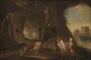 Nymphs in a Grotto