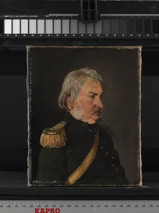 Oberst Joachim Theodor Lundbye, kunstnerens fader