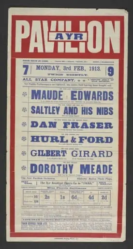 Poster, by Observer Printing Works