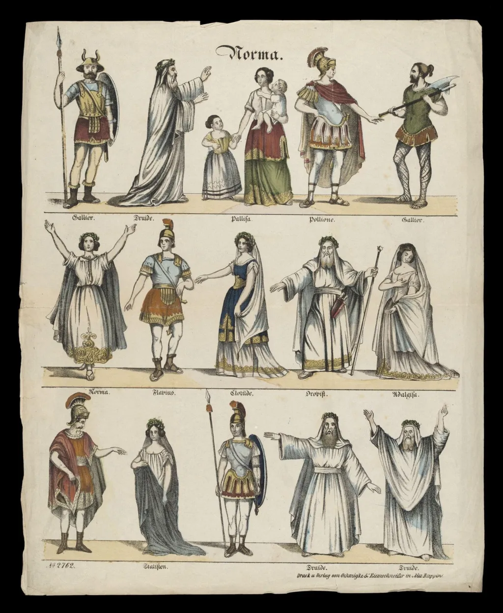 H Beard Print Collection, by Ochmigke & Rianschneider, 1850