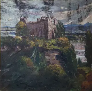 Cetatea Neamțului, by Octav Băncilă