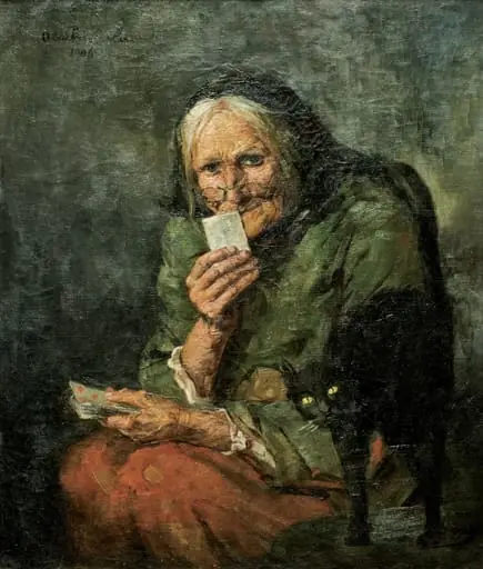 Ghicitoare, by Octav Băncilă