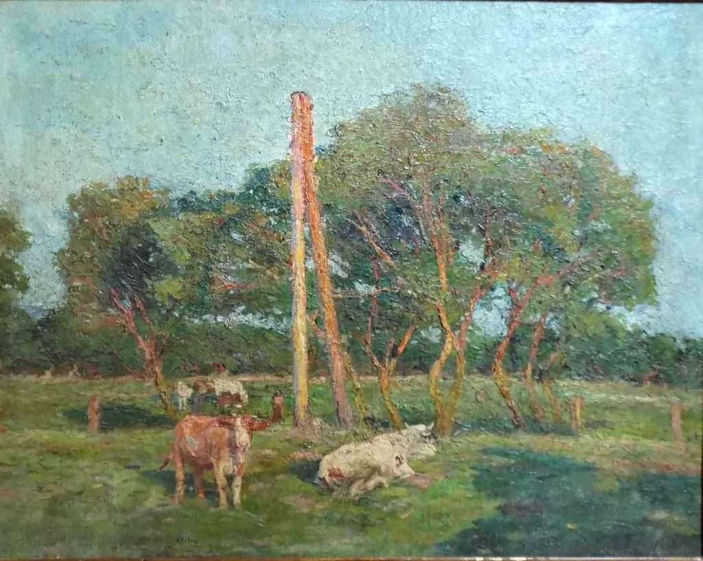 Peisaj, by Octav Băncilă, unspecified