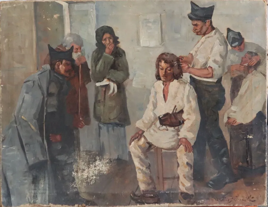 Recrutul, by Octav Băncilă, unspecified