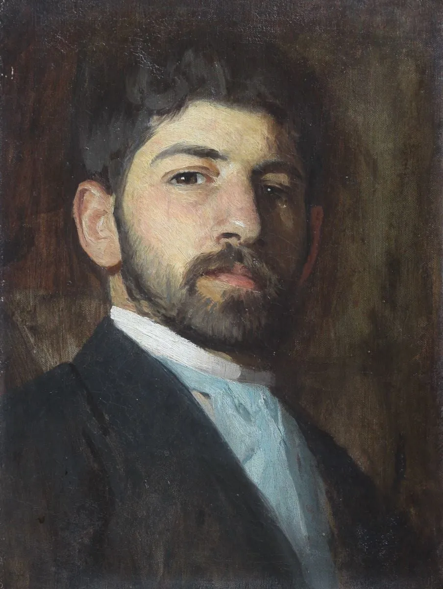 Autoportret, by Octavian Smigelschi