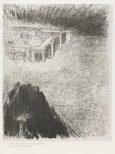 And I, John, Saw the Holy City, New Jerusalem, Coming Down from God and out of Heaven, by Odilon Redon
