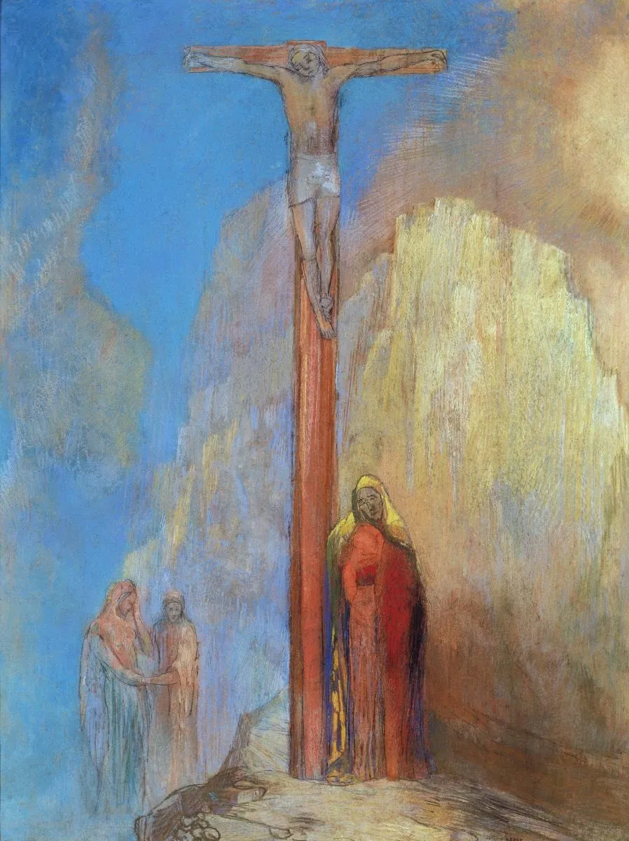 Calvary, by Odilon Redon, unspecified, 1898