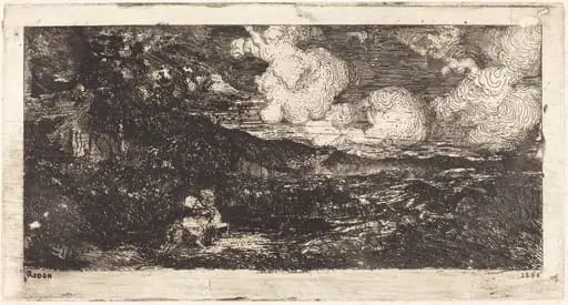 Cavalier Galopant (Galloping Horseman), by Odilon Redon