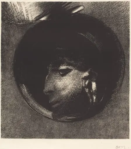 Cellule Auriculaire (Auricular Cell), by Odilon Redon