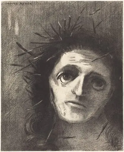 Christ, by Odilon Redon